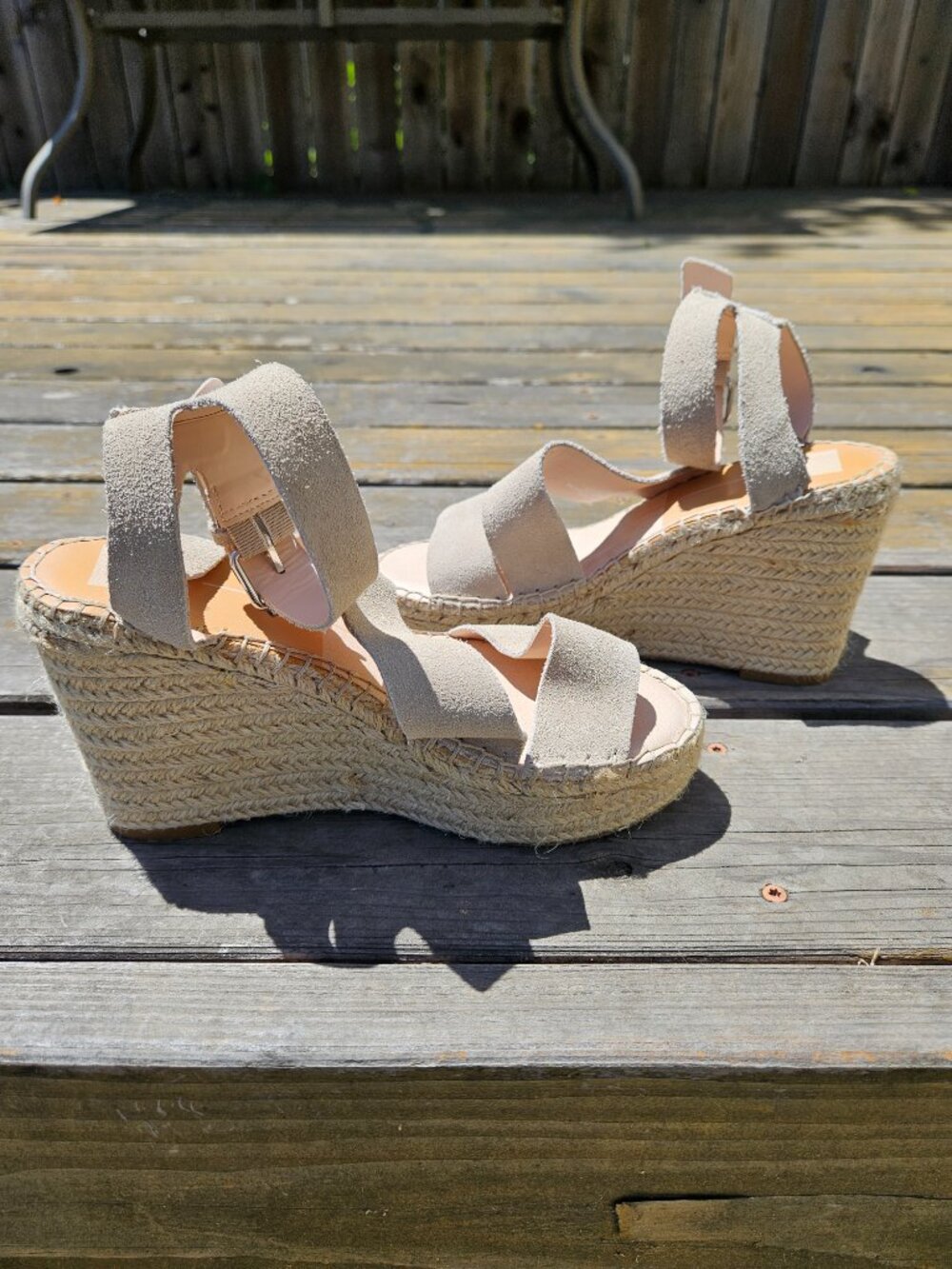 [3 for $25] Dolce Vita Espadrille platform wedge strappy heel size 9